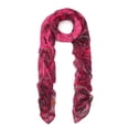 thumbnail image 1 of Premium Elegant Peacock Feather Scarf Wrap, 1 of 3