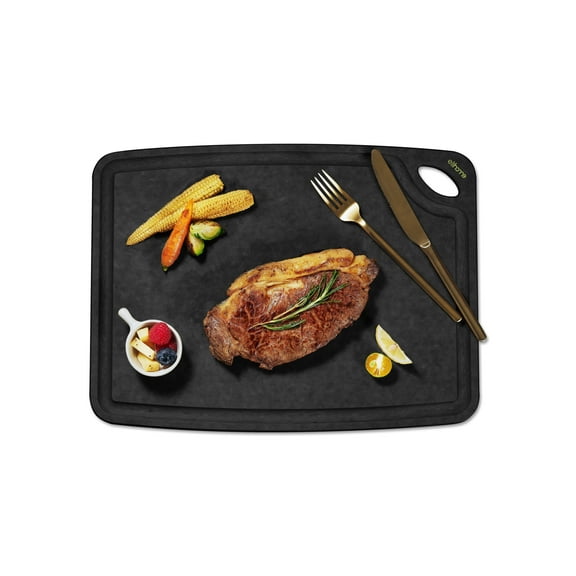 Classic Series 10 x 13 x 1/4 Cutting Board - Medium- Black Color