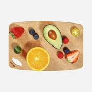 Premium Elihome Small Cutting Board for Kitchen- Natural Wood Fiber Composite, Dishwasher Safe, Eco-Friendly, Juice Grooves, Non-Porous, Reversible, BPA Free, Made in USA, 10"x 7"x 1/4”