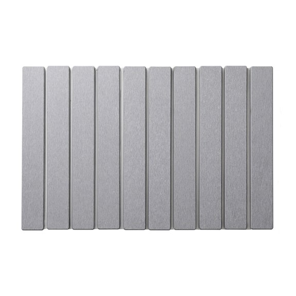 Premium Emery Nail Files Set 10 Pack Double-Sided, Durable and Washable for Professional and Home Use, Grey