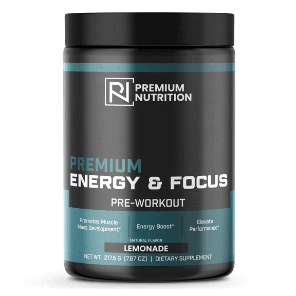 Premium Energy & Focus Pre-Workout Lemonade