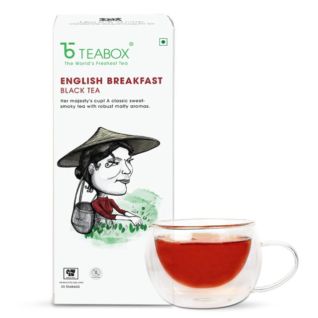 Premium English Breakfast Tea Sourced from Assam Caffeine Black Tea