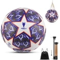 thumbnail image 1 of Premium Europe Cup Themed Size 5 Soccer Balls - Diverse Vibrant Colors, Ideal for Adult & Youth Players, Durable Construction for All - Weather Play, 1 of 6