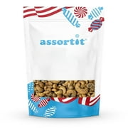 Premium Everything Bagel Seasoned Cashews 2 Lb - Savory Blend Perfect For Nut Lovers, Ideal Salad Topping, Bulk Resealable Pouch (32-oz)