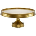 thumbnail image 1 of Premium Extra Heavyweight Gold Cake Plastic Stands 10.5", 1 of 4