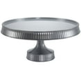 thumbnail image 1 of Premium Extra Heavyweight Silver Cake Plastic Stands 10.5", 1 of 2