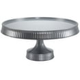 thumbnail image 1 of Premium Extra Heavyweight Silver Cake Plastic Stands 10.5", 1 of 4