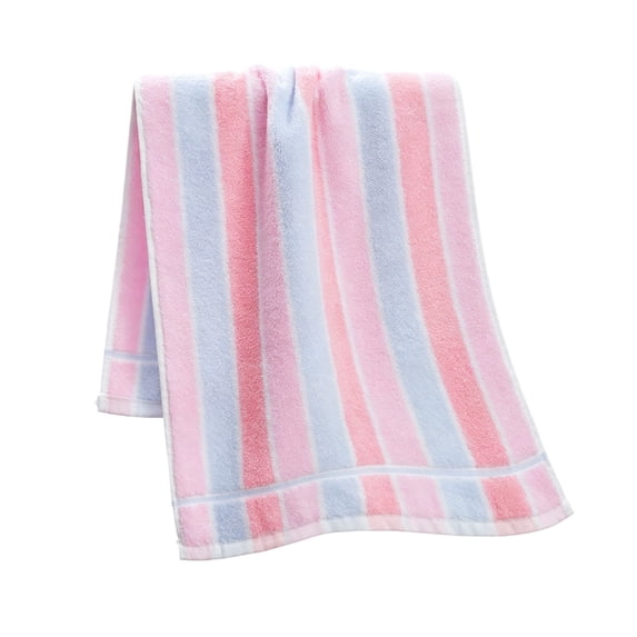Premium Face Towel - 13.4 X 27.6 Inches, Luxury Hotel Spa Quality, Pure Cotton Hand Towel - Super Absorbent - Soft Bathroom Towel (Pink)