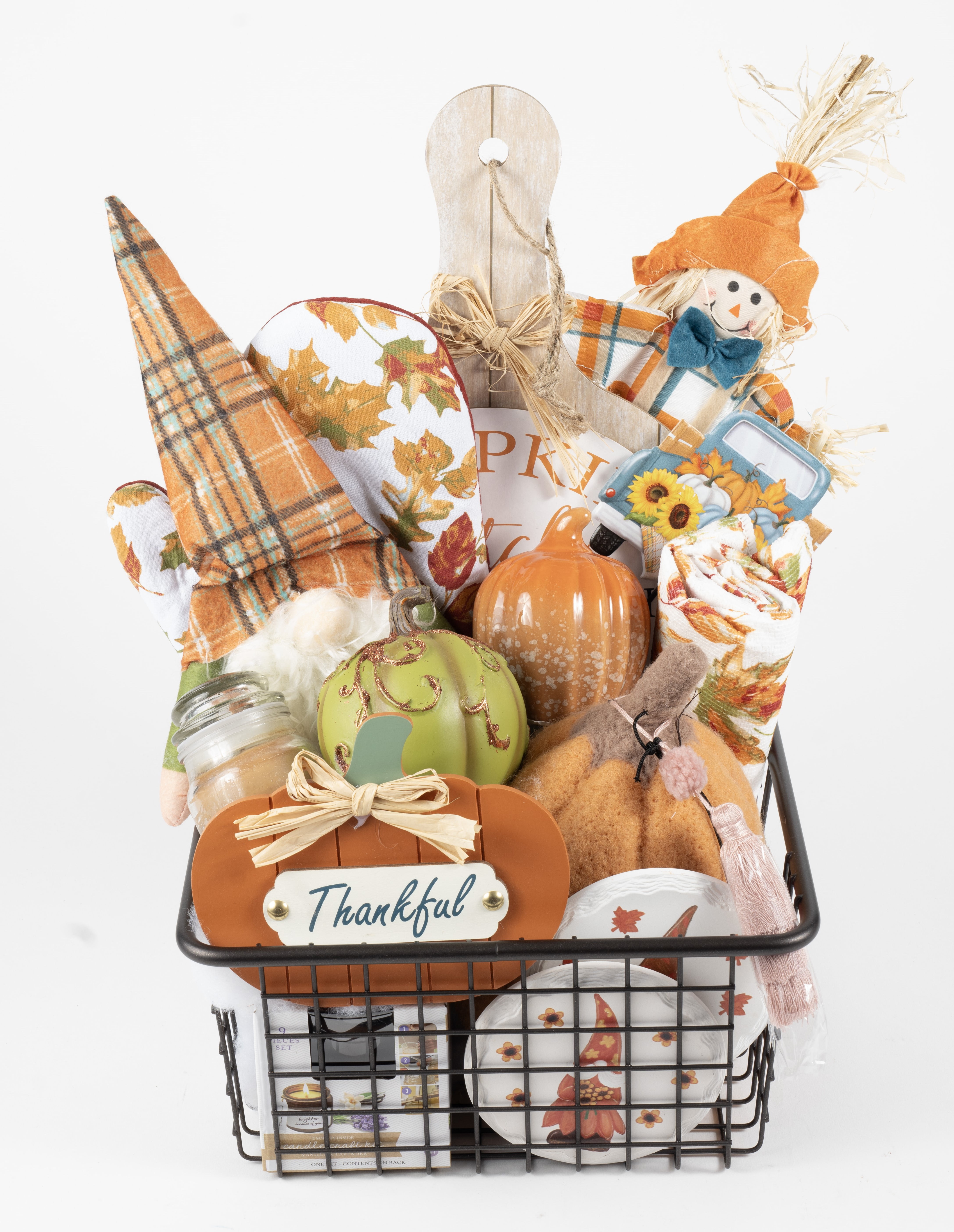 OhioBasketChic.com 143192PMM599 Fall Gift Basket Medium Harvest Basket