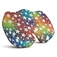thumbnail image 1 of Premium Fashion Pattern Memory Foam Seat Cushion Ergonomic Chair Pad for Office Chair, Car, Airplane & Bleachers Sciatica, Tailbone Hip & Back Pain Relief - Chair Cushion for Long Office Workers., 1 of 5
