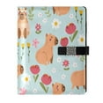 thumbnail image 1 of Premium Faux Leather Notebook - Refillable, Multi-Functional Organizer, 23.3x17cm, All-Season Use，A Brown Bear, 1 of 6