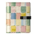 thumbnail image 1 of Premium Faux Leather Notebook - Refillable, Multi-Functional Organizer, 23.3x17cm, All-Season Use，Colorful Checkered, 1 of 6