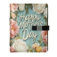 thumbnail image 1 of Premium Faux Leather Notebook - Refillable, Multi-Functional Organizer, 23.3x17cm, All-Season Use，Happy Mothers Day, 1 of 6