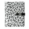 thumbnail image 1 of Premium Faux Leather Notebook - Refillable, Multi-Functional Organizer, 23.3x17cm, All-Season Use，Leopard Print Pattern, 1 of 6