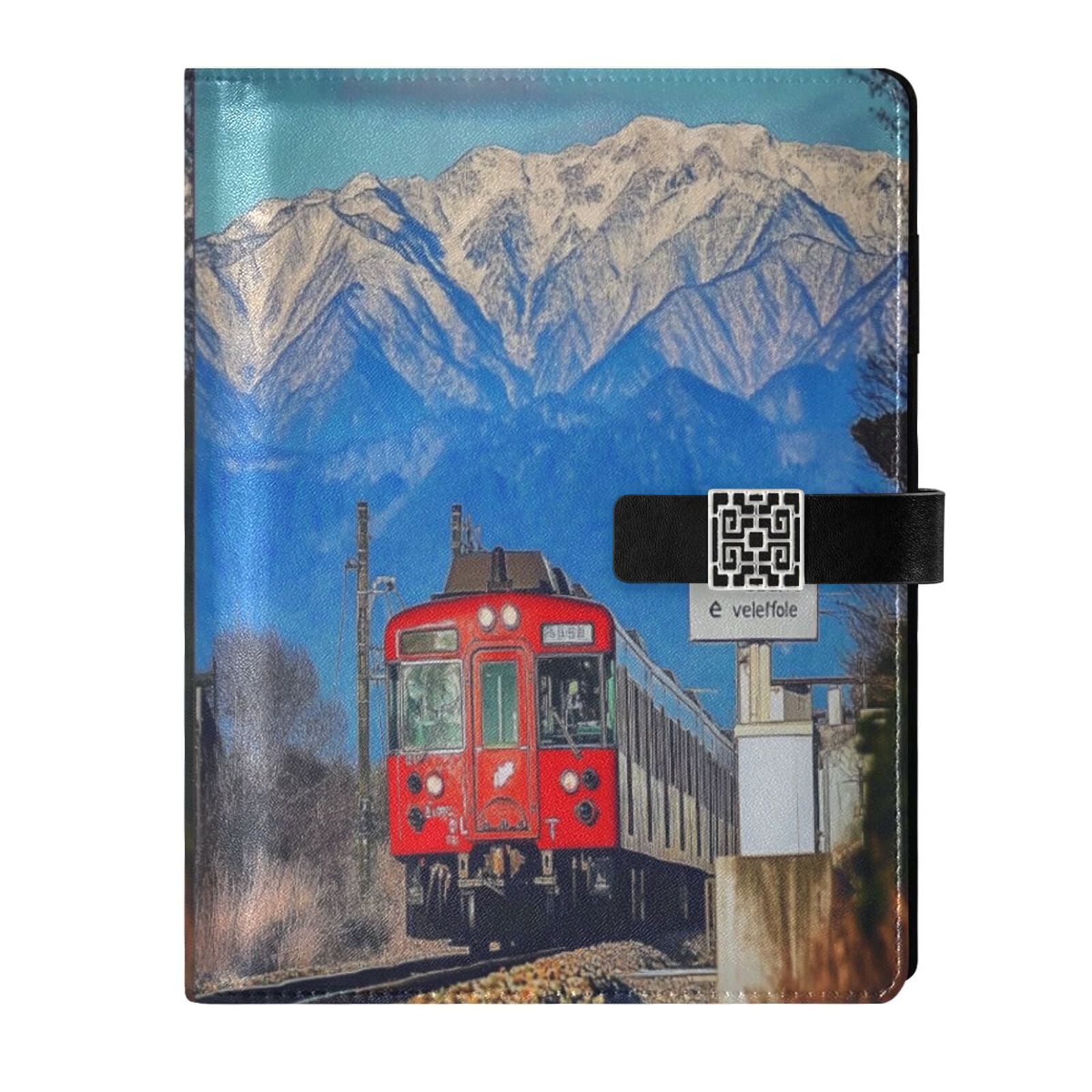 Premium Faux Leather Notebook - Refillable, Multi-Functional Organizer ...