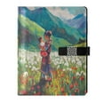 thumbnail image 1 of Premium Faux Leather Notebook - Refillable, Multi-Functional Organizer, 23.3x17cm, All-Season Use，Oil Painting, 1 of 6