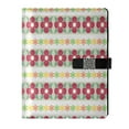 thumbnail image 1 of Premium Faux Leather Notebook - Refillable, Multi-Functional Organizer, 23.3x17cm, All-Season Use，Red Flowers, 1 of 6