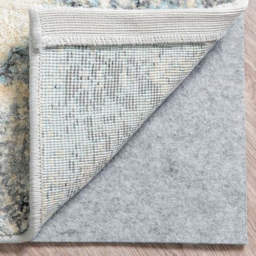 Premium Felt Rug Pad 4x6 Feet, Thick Rug Pads for Hardwood Floors, Laminate, Vinyl, Stone, Carpet & Tile, Under Rug Padding