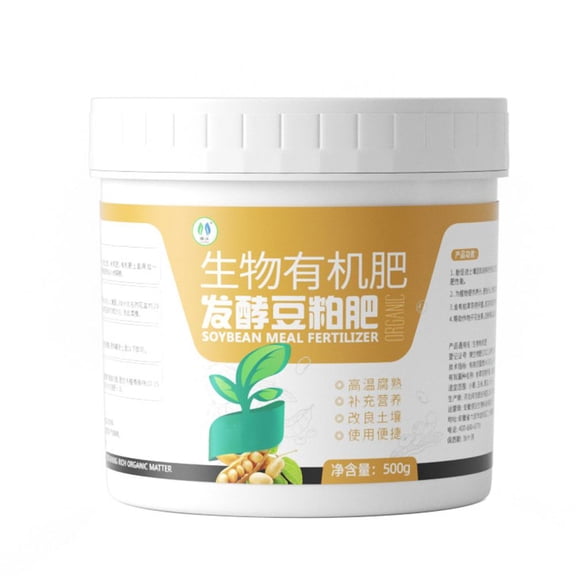 Premium Fermented Soybean Meal Organic Fertilizer Powder 500g For Robust Plant Growth And Soil Health