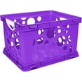 thumbnail image 1 of Premium File Crate with Handles, Classroom Purple,(3 units/pack), 1 of 3