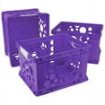 thumbnail image 1 of Premium File Crate with Handles, Classroom Purple, (Case of 3), 1 of 2