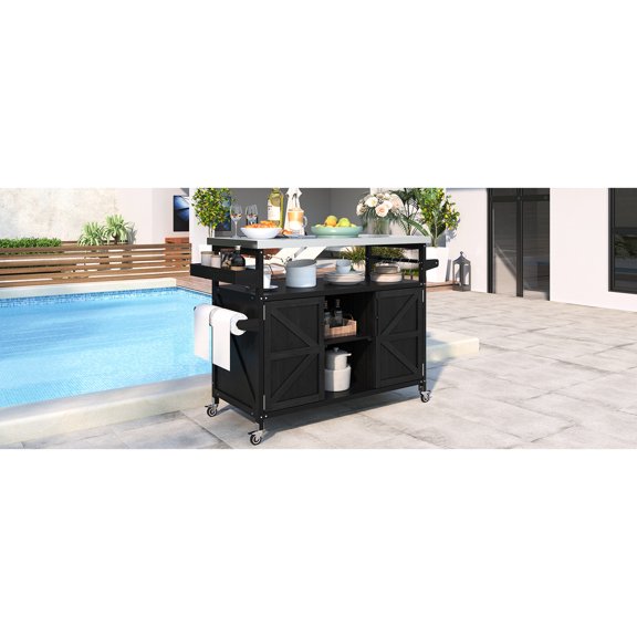 Premium Fir Wood Construction - Modular Design for Custom Setup - Perfect for Poolside and Dining Areas