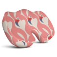 thumbnail image 1 of Premium Flamingo Pattern Memory Foam Seat Cushion Ergonomic Chair Pad for Office Chair, Car, Airplane & Bleachers Sciatica, Tailbone Hip & Back Pain Relief - Chair Cushion for Long Office Workers., 1 of 5