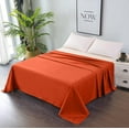 thumbnail image 1 of Premium Flat Sheet - Breathable and Soft - Bed Top Sheet Only - Easy Care & Easy Clean, 1 of 4