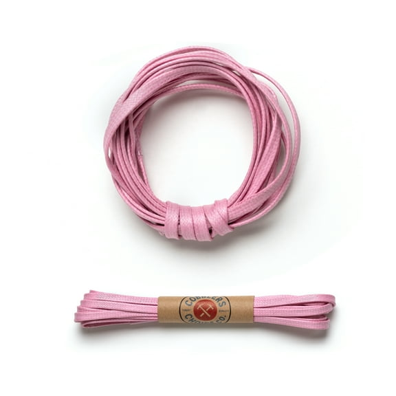 Premium Flat Waxed Cotton Boot Laces - Cobbler's Choice Shoe Laces - Durable and Beautiful Laces!