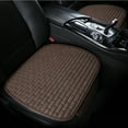 thumbnail image 1 of Premium Flax Car Seat Cushion - Breathable Honeycomb Mesh Design for Sedan SUV Truck - Machine Washable Non-Slip Comfortable Seat Pad - Relieves Back Pain During Long Drives, 1 of 9