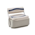 thumbnail image 1 of Premium Flip Flop Pontoon Boat Seats, 1 of 11