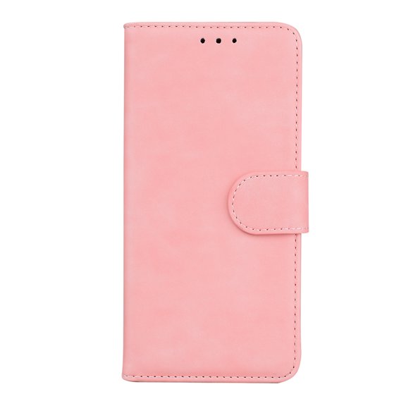Premium Flip Leather Case with Kickstand for iPhone 15 / 15 Pro Max, Soft Skin‑Friendly Touch Full Body Protective Wallet Cover with Stand, Anti‑Scratch Shockproof Slim Folio Phone Case for iPhone