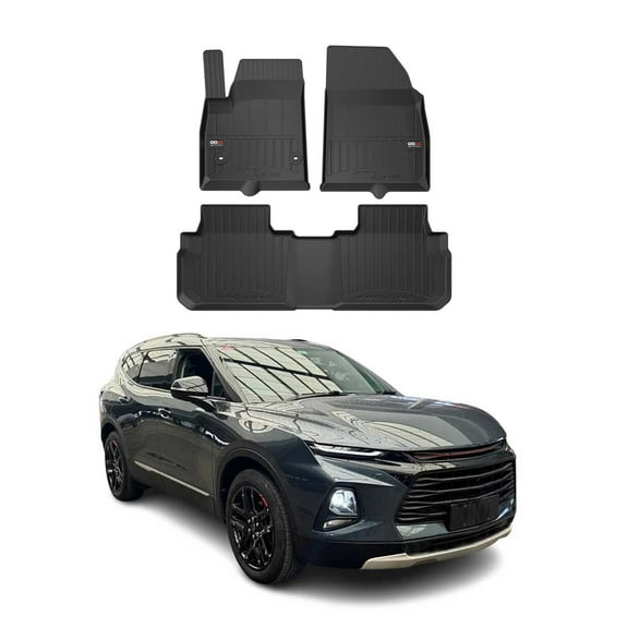 2019-2026 Chevrolet Blazer Premium Floor Mats Heavy Duty All-Weather 3pcs