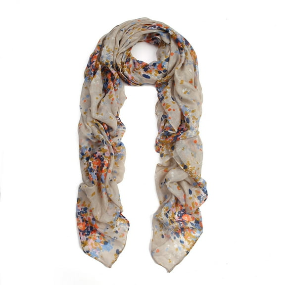 Premium Floral Fragment Fashion Scarf Wrap