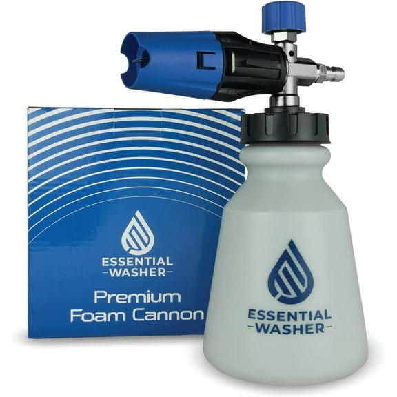 Pressure Washer 90 Degree Premium Foam Cannon with Stainless Steel QC Plug