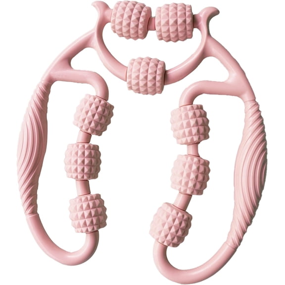 Premium Foam Roller,Muscle Roller,Deep Tissue Massager for Legs,Arms,Neck,Calves,Thighs,Back,Tennis and Golfer Elbow,Relieve Muscle Soreness,Stiffness Tightness (Pink)