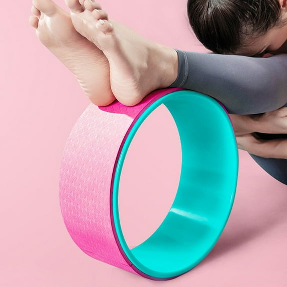 Premium Foam Roller for Back Pain Relief - Improves Yoga Poses & Body Postures - Durable & Comfortable Back Roller with Stretching Strap