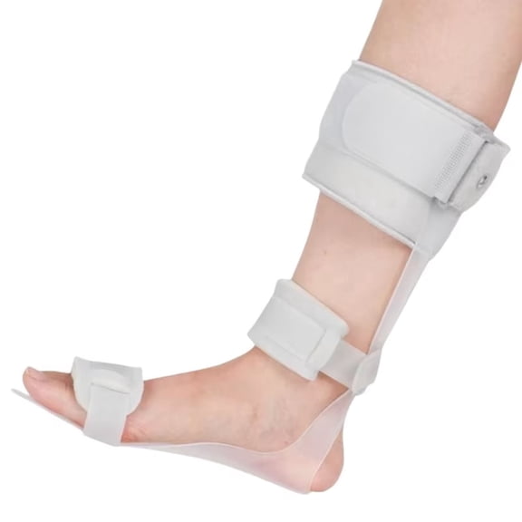 Premium Foot Drop AFO Orthosis Discreet Under-Shoe Ankle Support, Left & Right Custom Fit, Post-Surgical & Daily Use Left-L