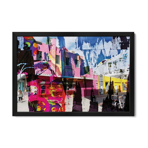 Premium Framed Art Print - At Venice Beach IV