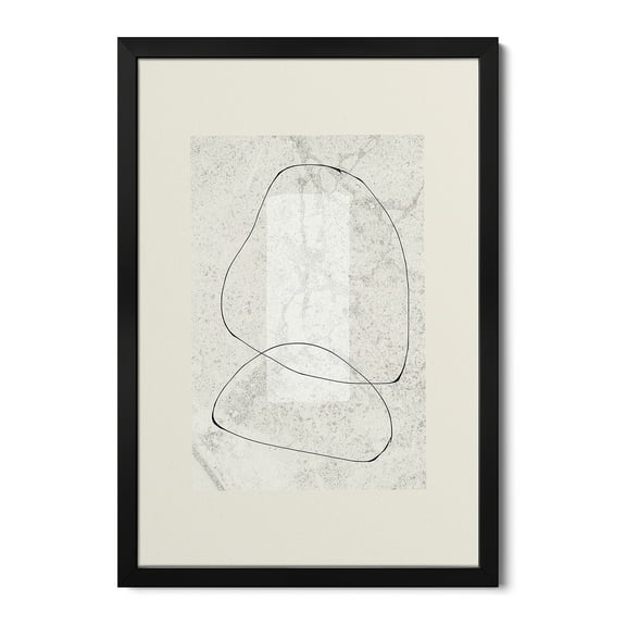 Premium Framed Art Print - Composition Iv