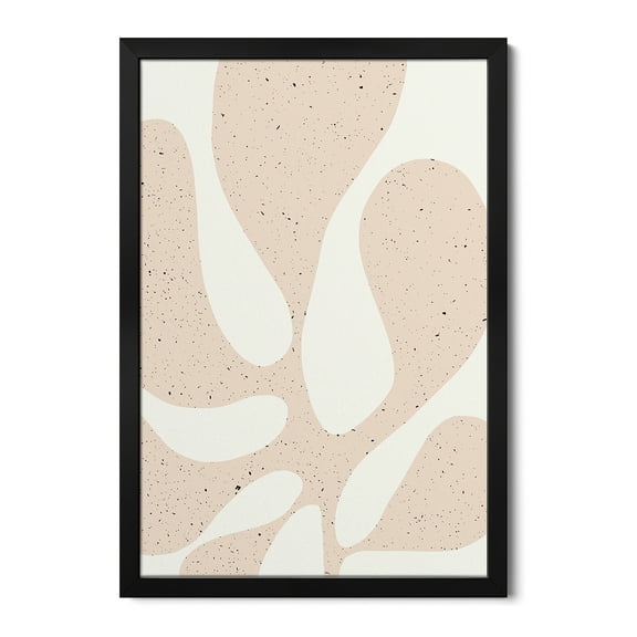 Premium Framed Art Print - Crazy Plant I