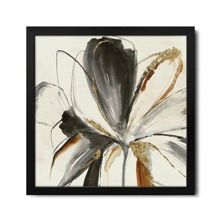 Premium Framed Art Print - Grey Glory I