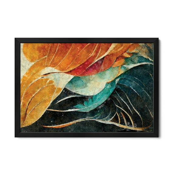 Premium Framed Art Print - Long Beach