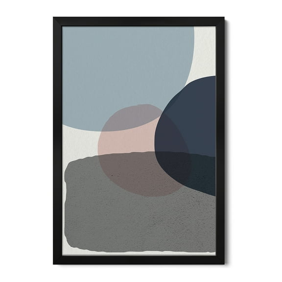 Premium Framed Art Print - Mid Century Soft Luxe VI