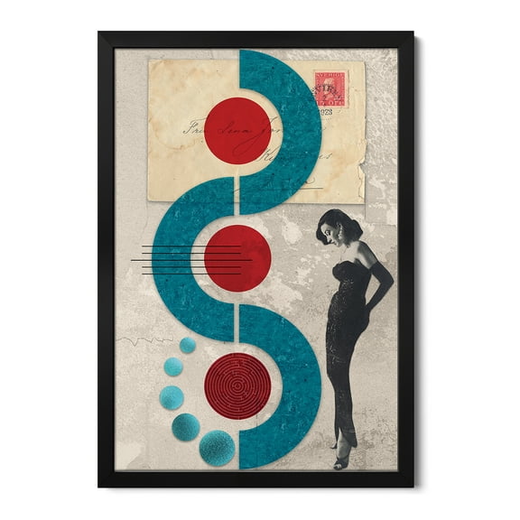 Premium Framed Art Print - Mind The Gap