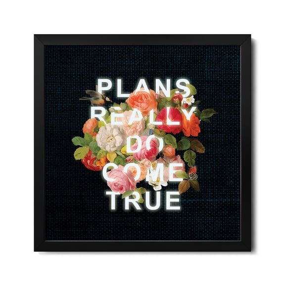 Premium Framed Art Print - Plans