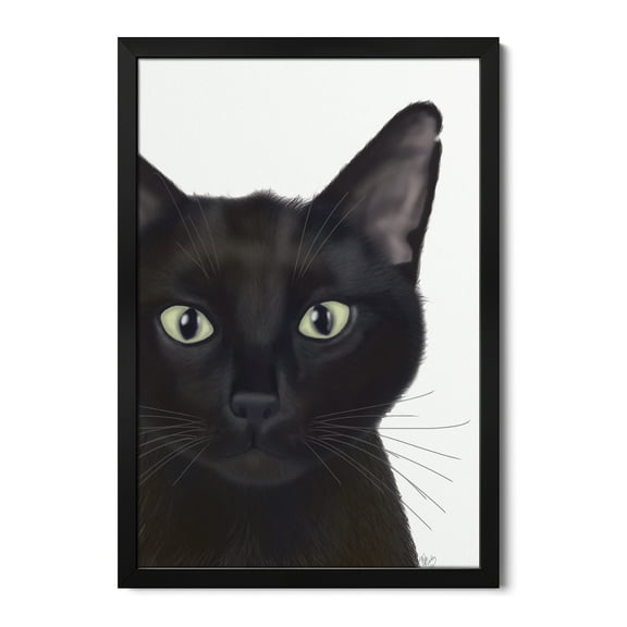 Premium Framed Art Print - Portrait Of Gus II
