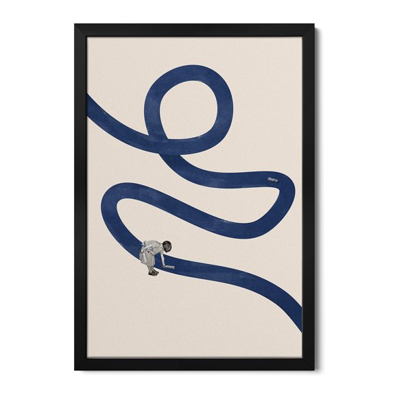 Premium Framed Art Print - River Cleanse