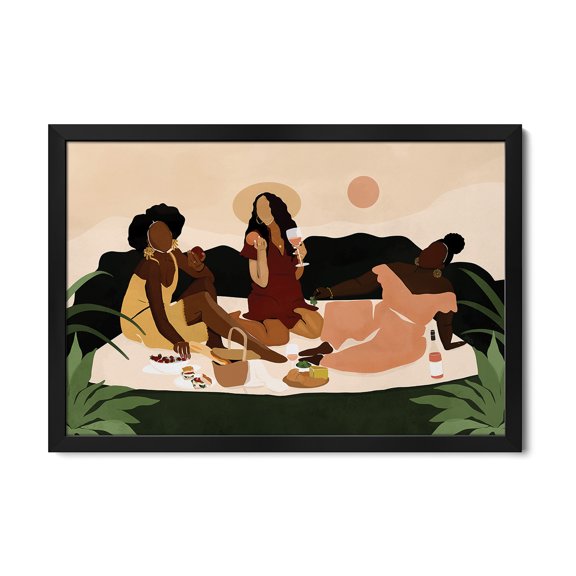 Premium Framed Art Print - Sis nic