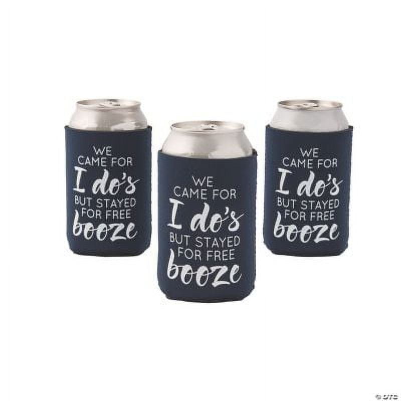 Premium Free Booze Can Coolers, Wedding, Party Supplies, 12 Pieces
